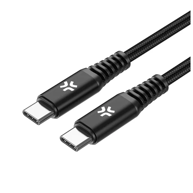 USB-C till USB-C Kabel 100W 2m Svart