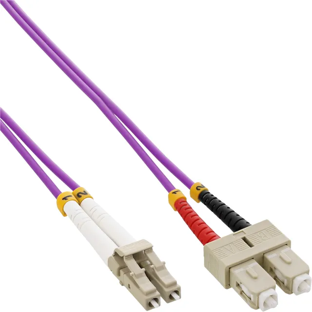 patch cable - 3 m - 3 m - purple - Lila - 3m