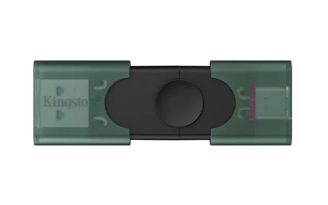 DataTraveler Duo - USB flash-enhet - 128 GB - USB 3.2 Gen 1 / USB-C