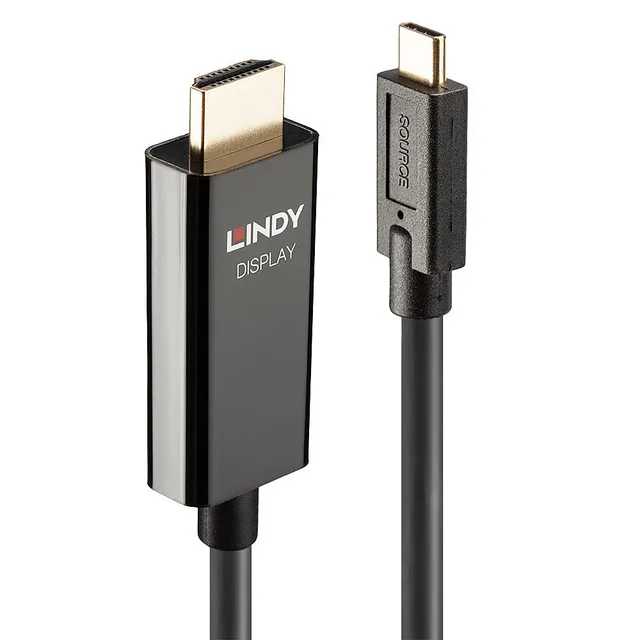 - Adapterkabel - USB-C hane till HDMI hane -