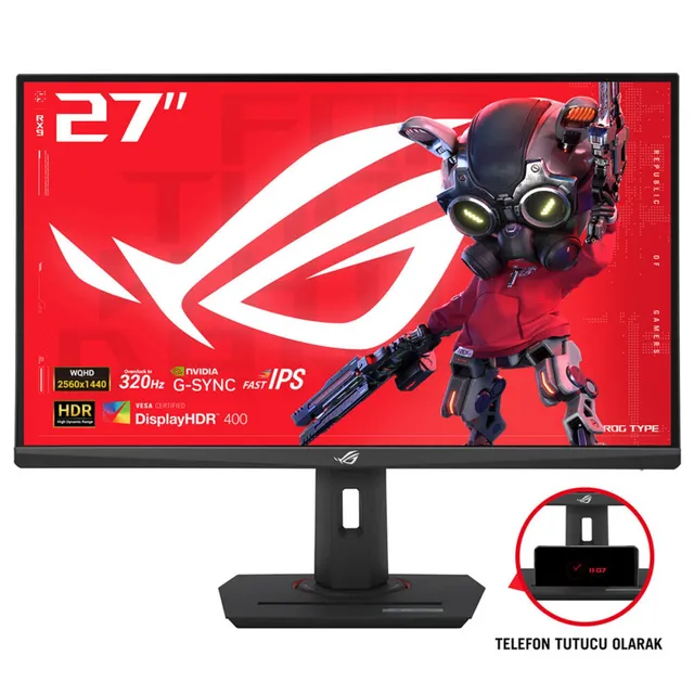 27" ASUS ROG Strix XG27ACMS - 2560x1440 (QHD) - 320Hz - IPS