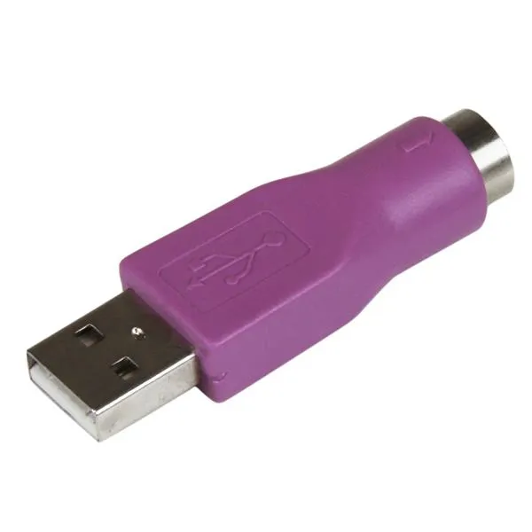 StarTech.com PS/2-tangentbord till USB-ersättningsadapter – F/M - Tangentbordsadapter - PS/2 (hona) till USB (hane)
