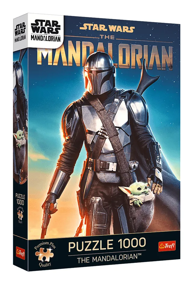 Premium Plus Quality Star Wars The Mandalorian, 1000 styck, TV/film