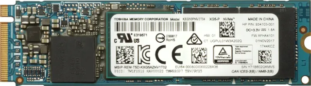 HP Z Turbo Drive Quad Pro - SSD - 512 GB - inbyggd - för Workstation Z4 G4, Z6 G4, Z8 G4