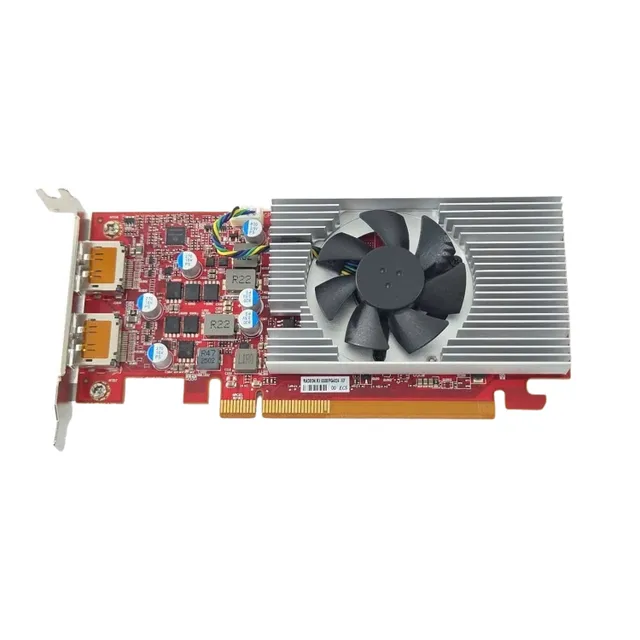 AMD Radeon RX 6300 - Grafikkort - Radeon RX 6300 - 2 GB GDDR6 - PCIe x16 låg profil - HDMI, DisplayPort