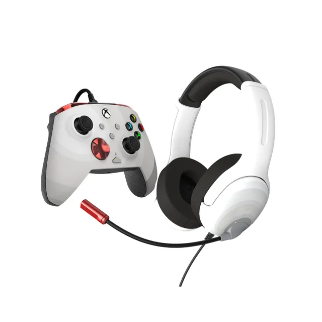 Bundle Rematch Controller + Airlite wired - Radial White - Wired Headset - Microsoft Xbox One