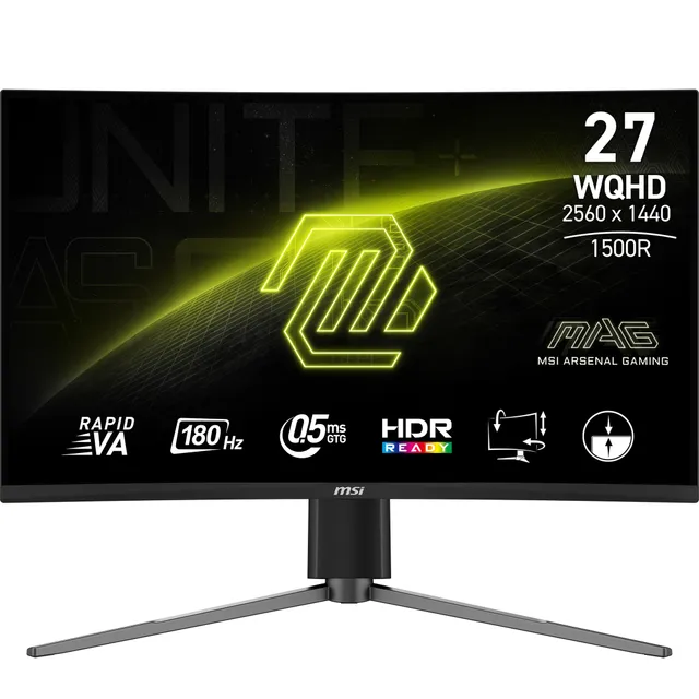 MSI 27" 27CQ6PF VA 1440p 180 Hz