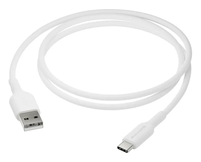 dbramante1928 re-charge - USB-kabel - USB (hane) till USB-C (hane) - 1 m - vit