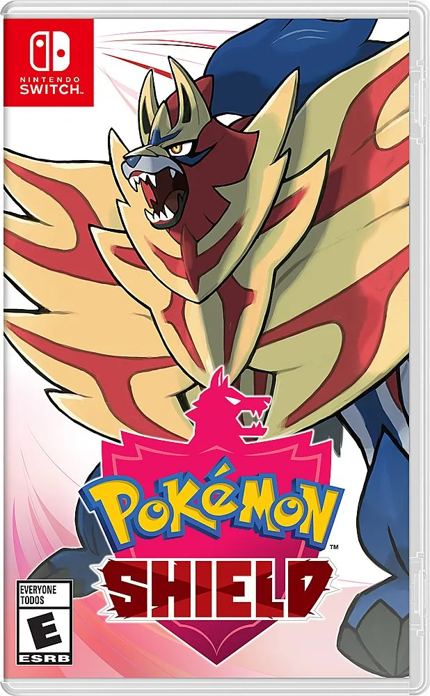 Pokémon Shield, Switch, Nintendo Switch, Multiplayer-läget, RP (Betyg avvaktan), Fysiskt medium