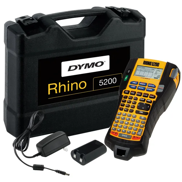 Rhino 5200 Kit etikettskrivare Termal Transfer 180 X 180 DPI abc