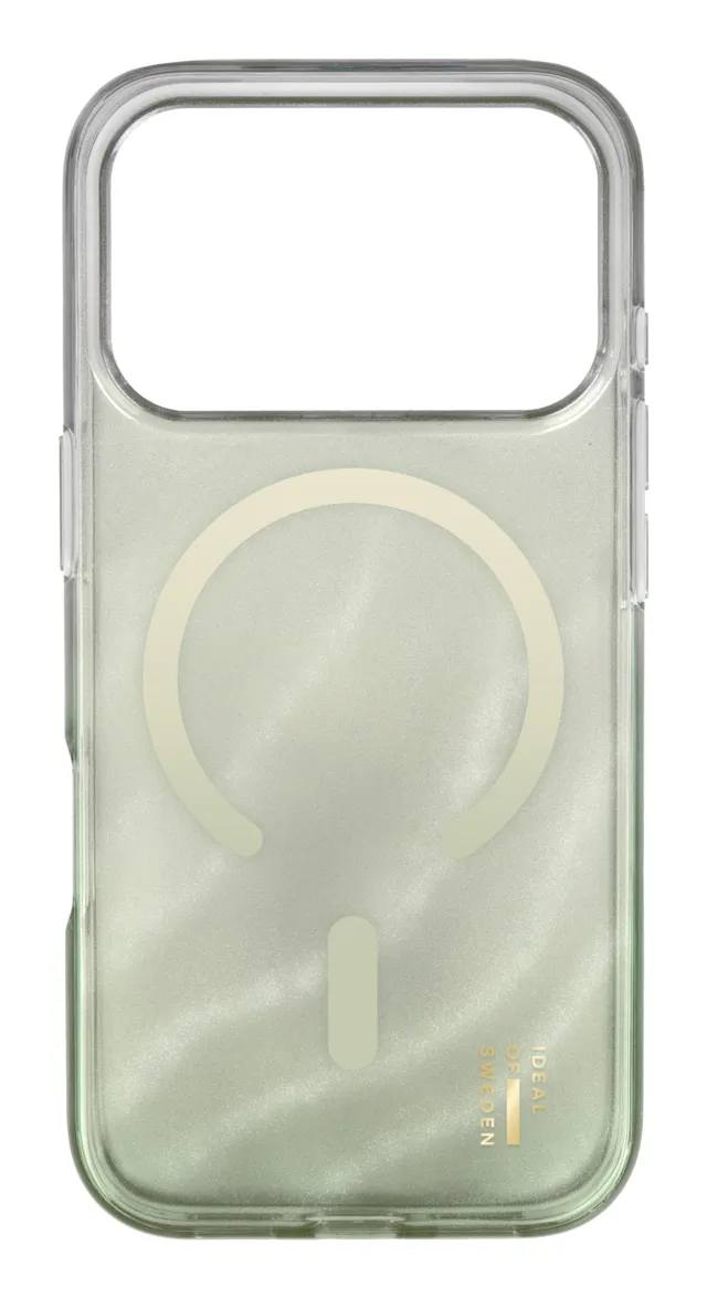 Clear MagSafe Case för iPhone 17 Pro Sage Green