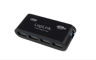 USB 3.0 hub 4-port black USB Hub - USB 3.2 - 4 porte - Svart