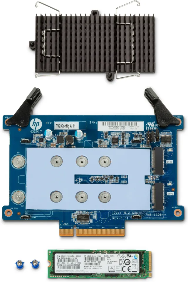 HP Z Turbo Drive - SSD - 2 TB - inbyggd - för Workstation Z8 G4