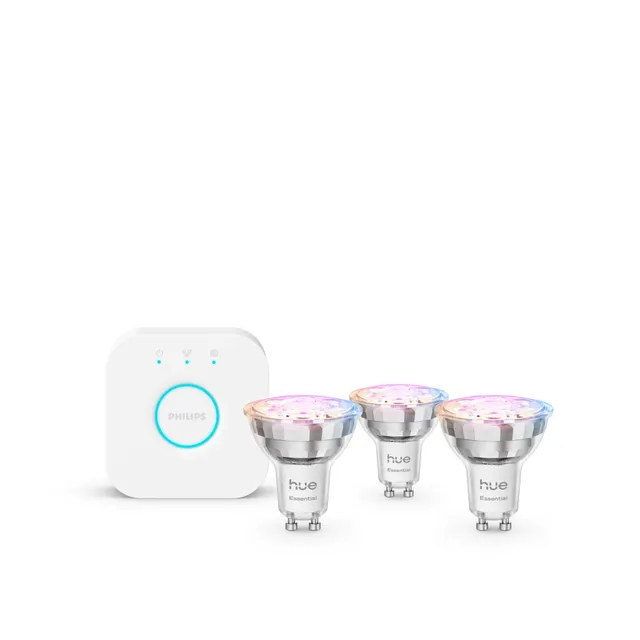 Hue White & Color Ambiance GU10 startpaket med smartlampor