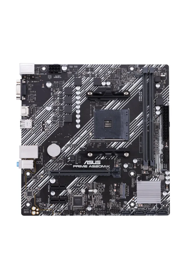 PRIME A520M-K - Moderkort - micro ATX - Socke