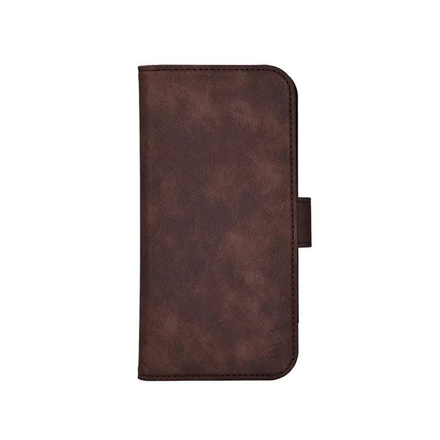 Plånboksfodral GEAR 3 card Recycled MagSerie iPhone 17 - Brun