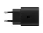 Snabbladdare 25W med 1m Laddkabel - Svart USB-laddare