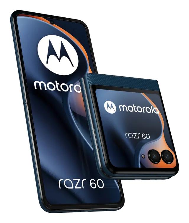 razr 60, 17,5 cm (6.9), 8 GB, 256 GB, 50 MP, Android 15, Blå