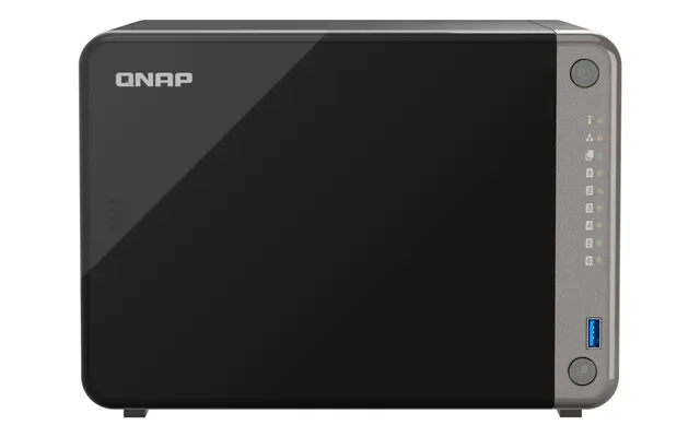 TS-AI642 - NAS-server - 6 fack - SATA 6Gb/s - RAID 0, 1, 5, 6, 10, 50, JBOD - RAM 8 GB - Gigabit Ethernet / 2.5 Gigabit Ethernet - iSCSI support