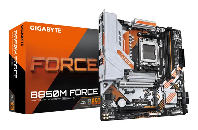 B850M FORCE Moderkort - AMD B850 - AMD AM5 - DDR5 RAM - Micro-ATX