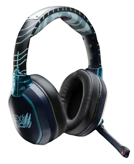 Lexip x Tsume Naruto Shippuden Kakashi - Headset - fullstorlek - Bluetooth - kabelansluten, trådlös - USB-C