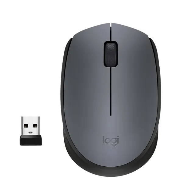 M170 - mus - 2.4 GHz - Mouse - Optic - 3 knappar - Svart