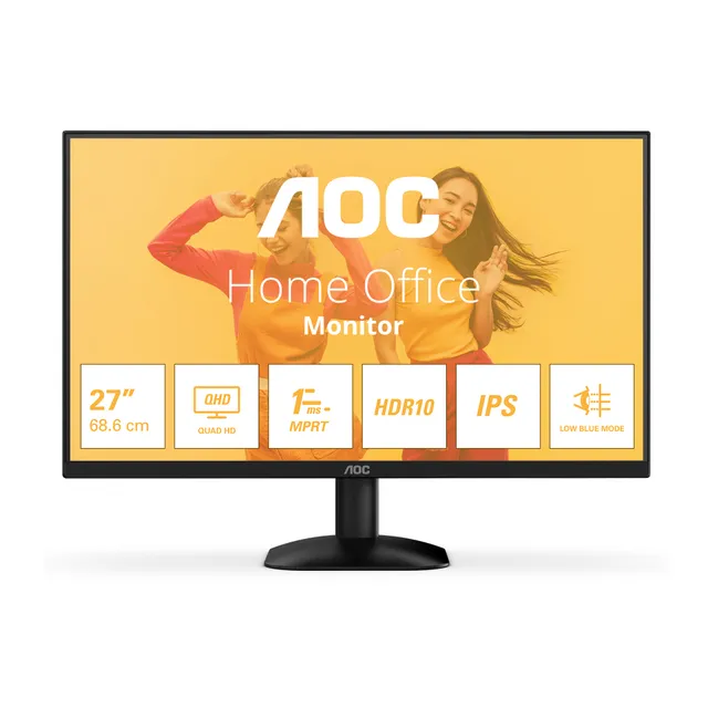27" AOC Q27B35E - 2560x1440 (QHD) - 75Hz - IPS