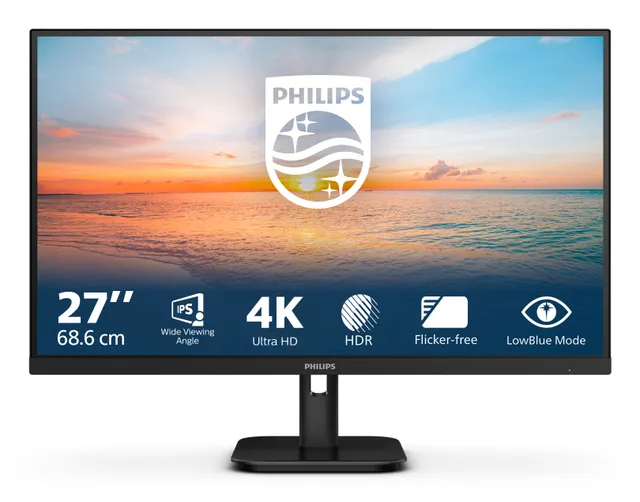 27" Philips 27E1N1800A - 1000 Series - 3840x2160 (4K) - 60Hz - IPS
