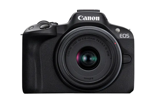Canon EOS R50 + RF-S 18-45 mm F4.5-6.3 IS STM + RF-S 55-210 mm F5-7.1 IS STM Svart