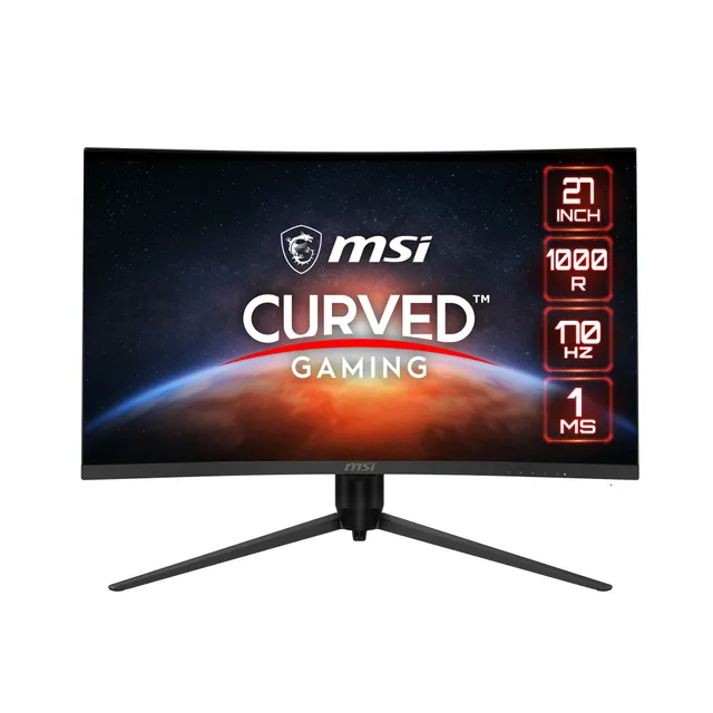G271CQPDE E2, 68,6 cm (27), 2560 x 1440 pixlar, Wide Quad HD, LED, 1 ms, Svart