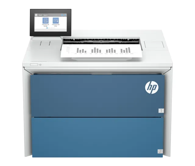 LaserJet Enterprise 5502dn - Skrivare - svartvit - Duplex - laser - A4/Legal - 1200 x 1200 dpi - upp till 52 sidor/minut - kapacitet: 650 ark - Gigabit LAN, USB 3.0, USB 2.0-värd, USB 3.0-värd