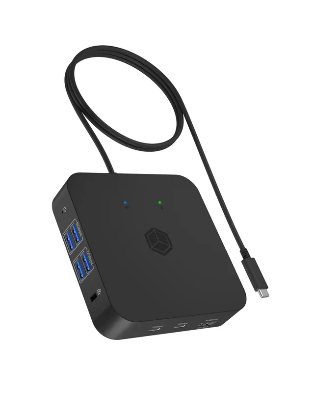 - docking station - USB-C - 3 x HDMI - 1GbE