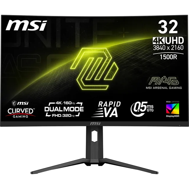 32" MSI MAG 321CUPDF - 3840x2160 (4K) - 160Hz - VA - 15W USB-C