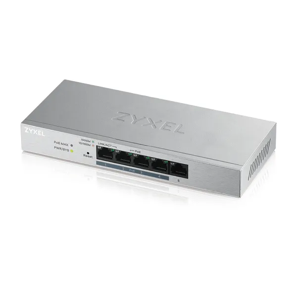 GS1200-5HP v2 - Switch - Administrerad - 1 x