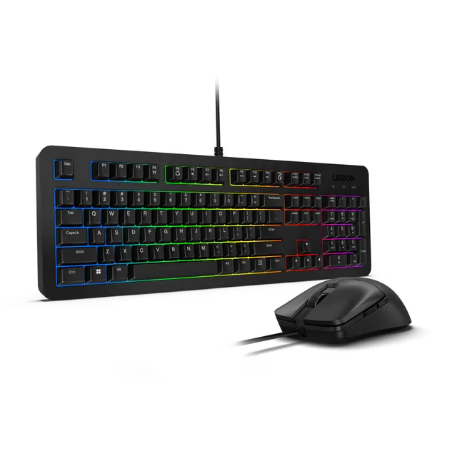 Legion KM310 RGB Gaming Combo Keyboard and Mouse - Gaming Tangentbord - Engelska (US) - Svart