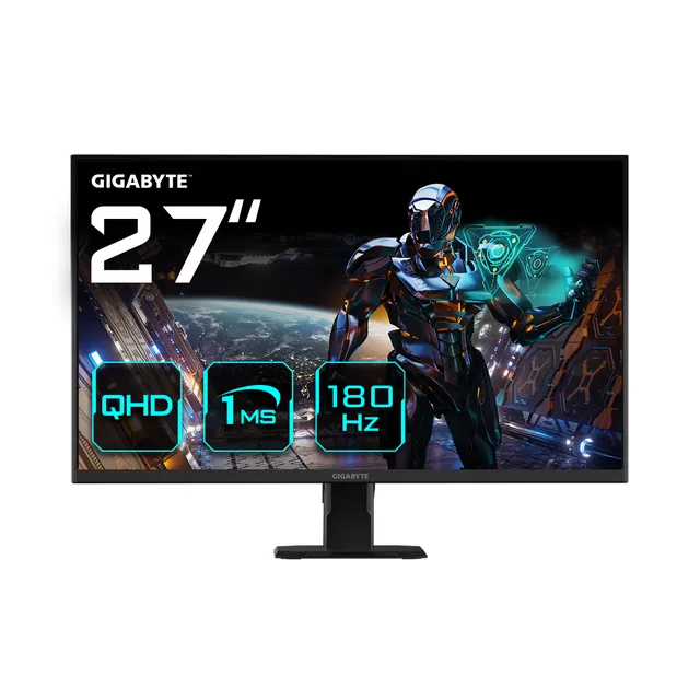 27" GIGABYTE GS27QA - 2560x1440 (QHD) - 180Hz - IPS