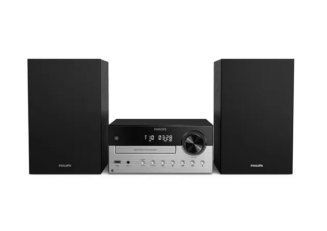 TAM4205M2/12, Hemmaljud mikrosystem, Svart, Silver, Låda, 80 W, 2-vägs, 4 O