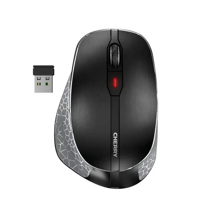 MW 8C ERGO - Mouse - Optic - 6 knappar - Svart