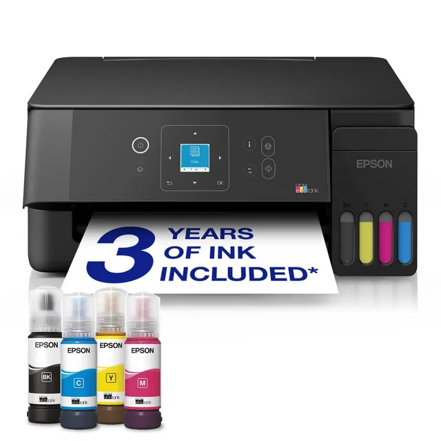 Epson Ecotank ET-2921 3-i-1 färgprinter Bläckstråle