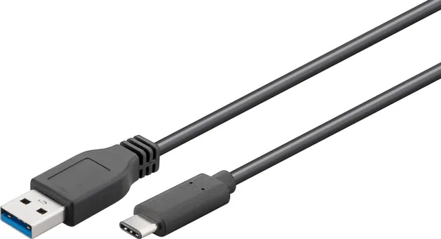 - USB-kabel - USB typ A (hane) till U