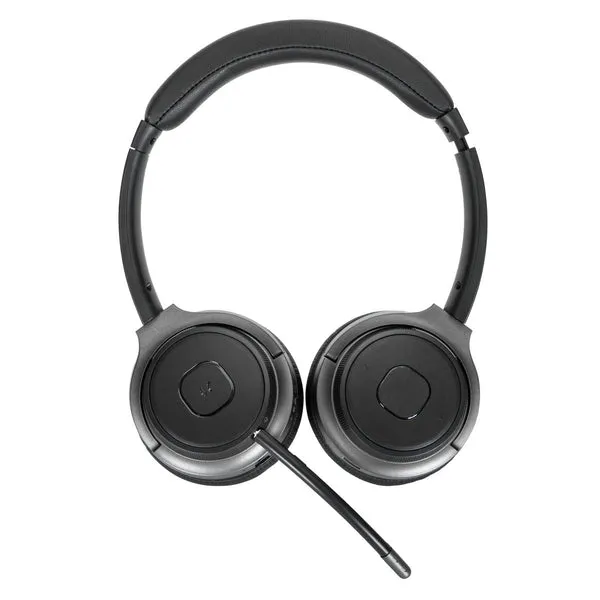 AEH104GL - Headset - på örat - konvertibel - Bluetooth - trådlös, kabelansluten - 3,5 mm kontakt - ljudisolerande - svart