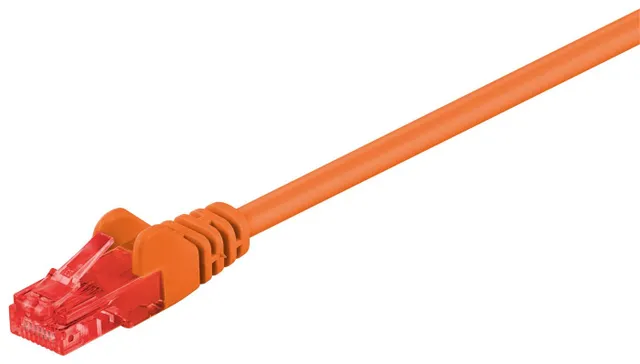 - Nätverkskabel - RJ-45 (hane) till R
