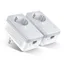 TL-PA4010PKIT AV500 Nano Powerline Starter Kit, HomePlug AV, 500Mbps, 2-pack, Pass-through