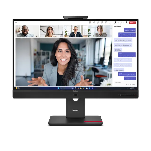 ThinkVision T24-4v - LED-skärm - 23.8" (23.8" visbar) - 1920 x 1080 Full HD (1080p) @ 120 Hz - IPS - 250 cd/m² - 1500:1 - 4 ms - HDMI, VGA, Dis