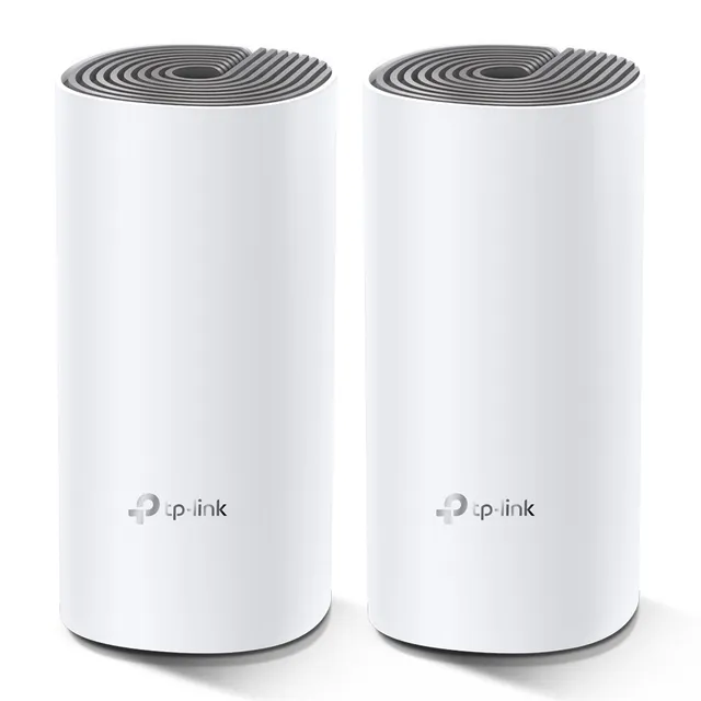 Deco E4 (2-Pack) AC1200 Whole Home Mesh Wi-Fi System - Mesh router Wi-Fi 5