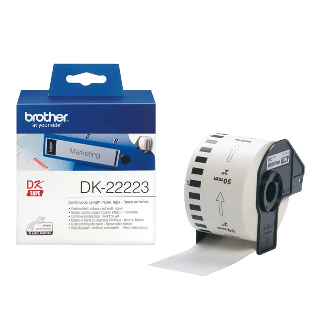 Etiketter 50MMX30,48M papperstape