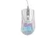 Model D 2 Wired - Matte White - Gamingmus - Optic - 5 knappar - Vit