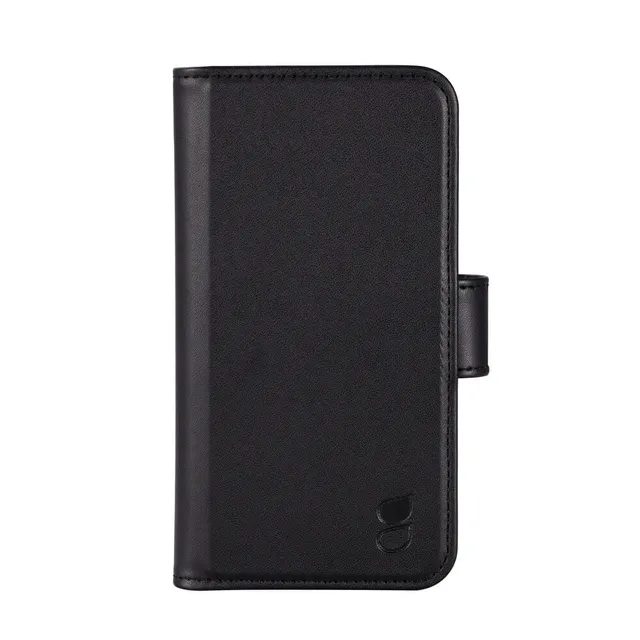 Plånboksfodral GEAR iPhone 12 mini, 2-in-1 magnetskal, 3 kortfack - Svart