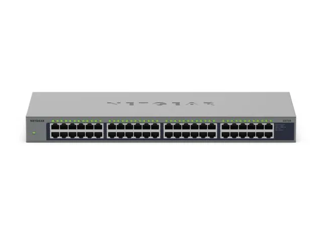 GS748 - Switch - ohanterad - 48 x 10/100/1000 - skrivbordsmodell, väggmonterbar