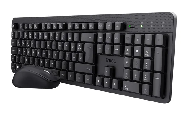 TKM-360 - Tastatur & Mus set - Nordisk - Svart